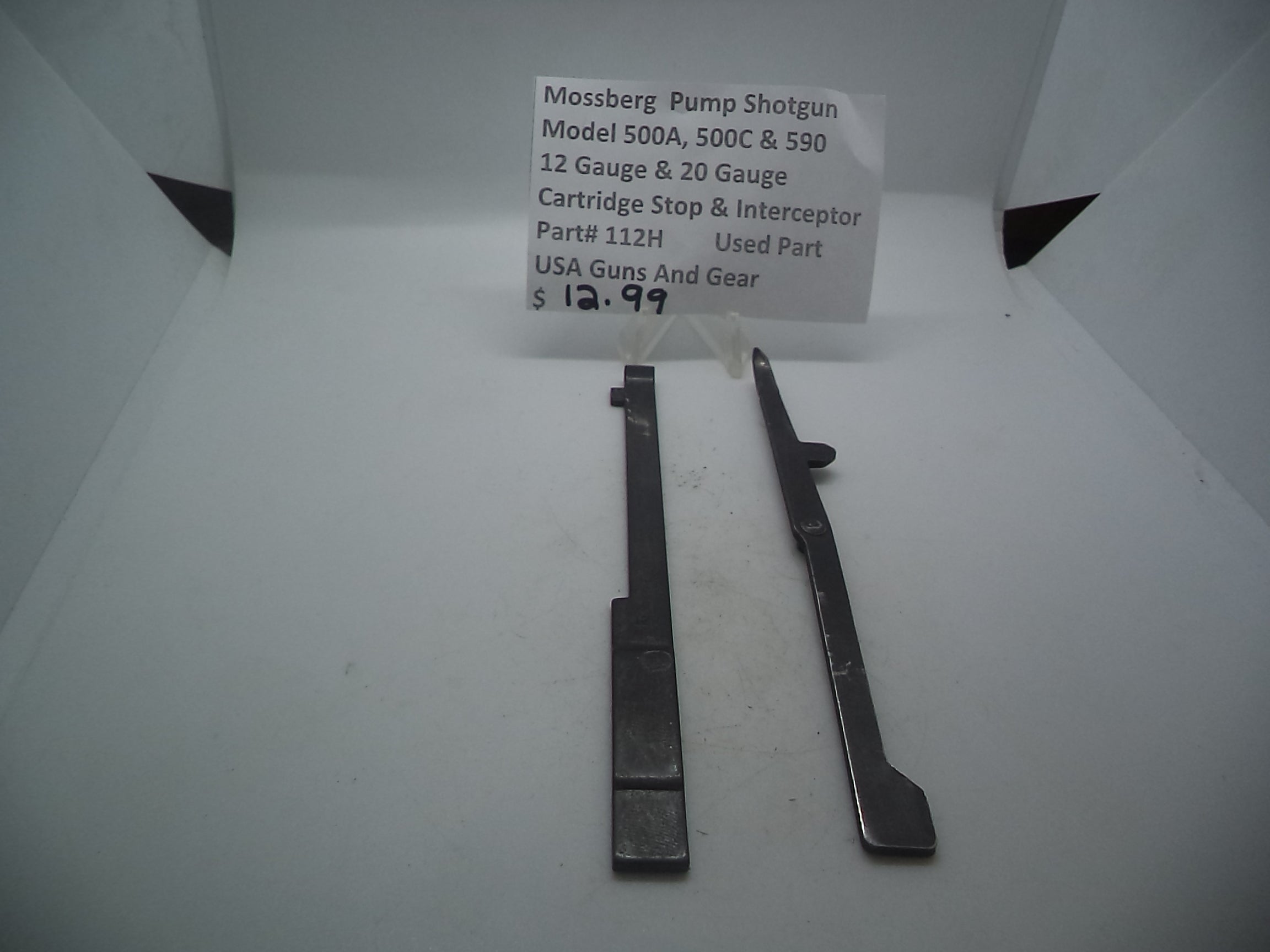 112H  Mossberg 500A, 500C & 590 12 Gauge & 20 Gauge Cartridge Stop & Interceptor