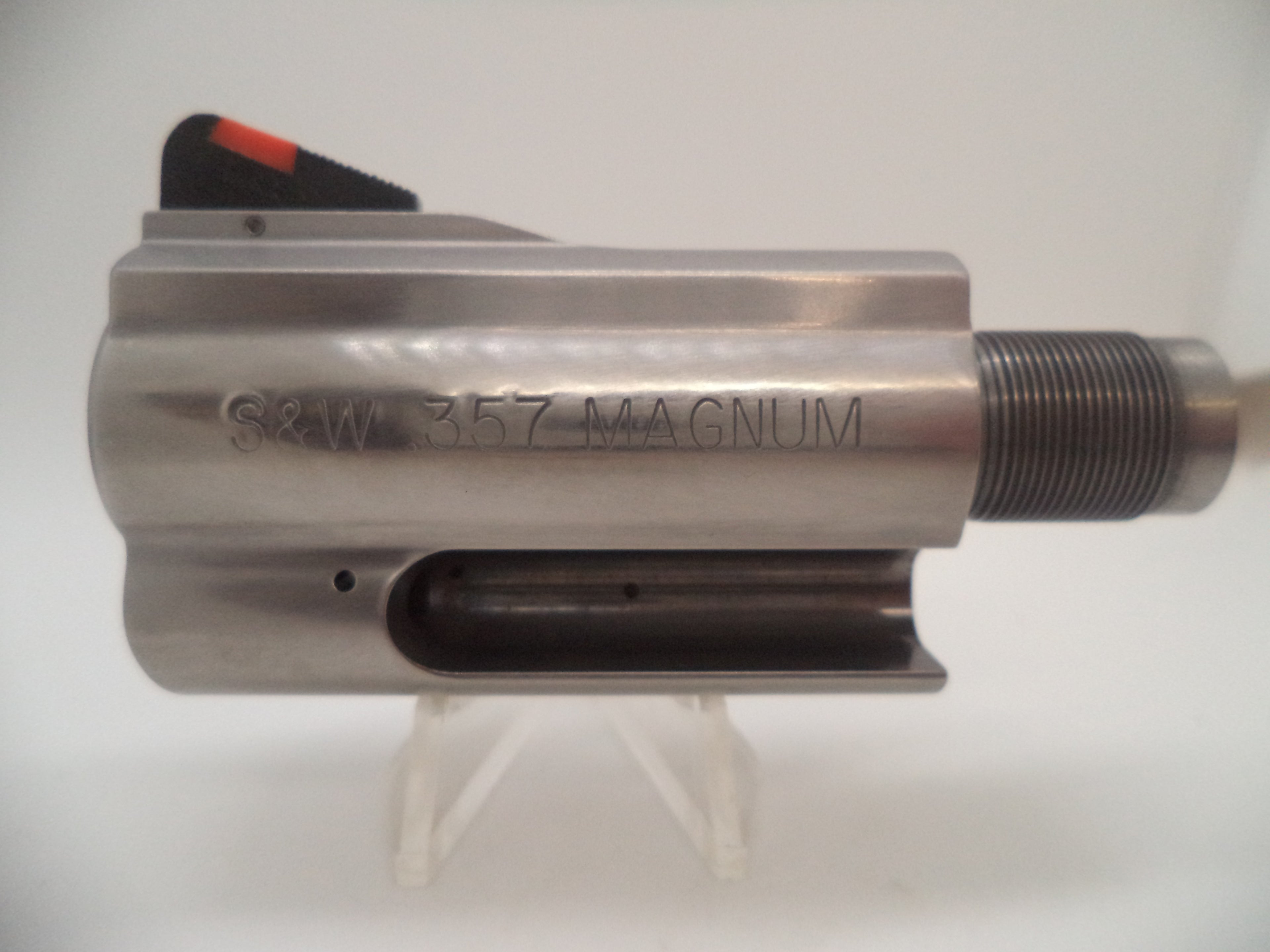 Smith & Wesson L Frame Model 686 Barrel - 3 Inch - .357 Magnum - Red Ramp Front Sight - 410980000