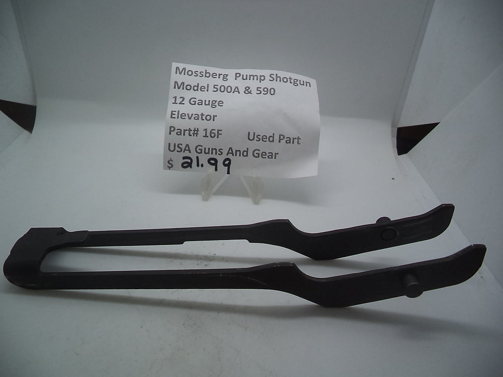 16F Mossberg 12 Gauge Pump Shotgun Model 500A & 590 Used Elevator