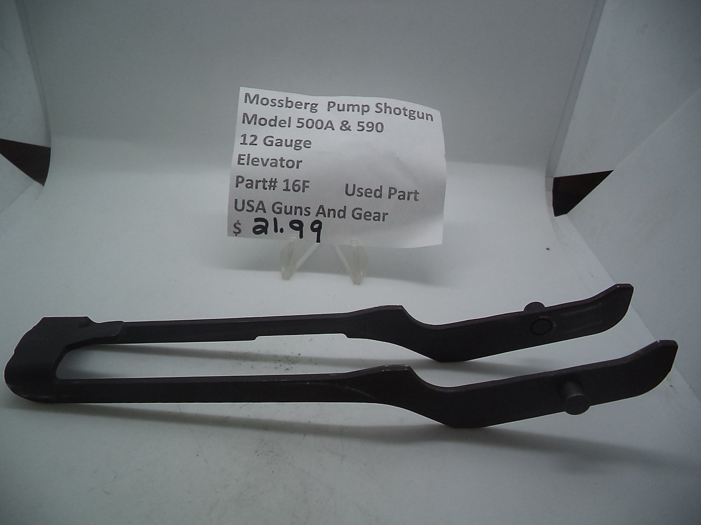 16F Mossberg 12 Gauge Pump Shotgun Model 500A & 590 Used Elevator