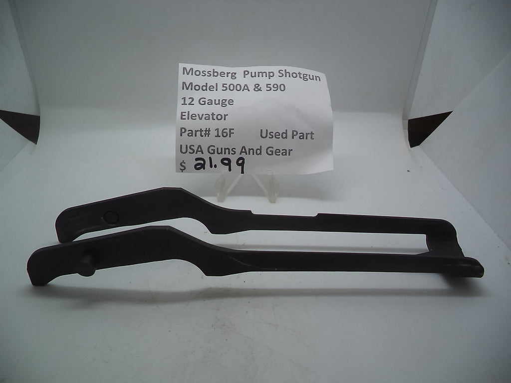16F Mossberg 12 Gauge Pump Shotgun Model 500A & 590 Used Elevator