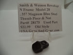 28175 Smith & Wesson N Frame Model 28 Used Thumb Piece & Nut Old Style