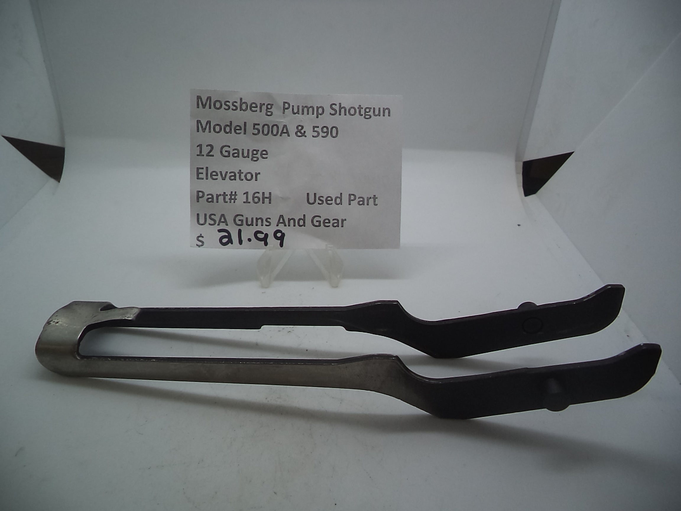 16H Mossberg 12 Gauge Pump Shotgun Model 500A & 590 Used Elevator