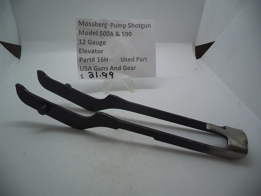 16H Mossberg 12 Gauge Pump Shotgun Model 500A & 590 Used Elevator