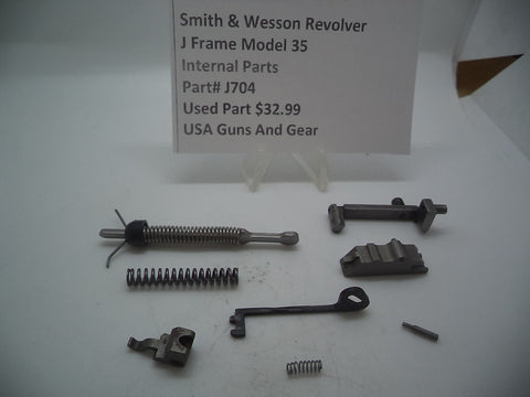 J704 Smith & Wesson Used J Frame Model 35 Internal Parts  Used Parts