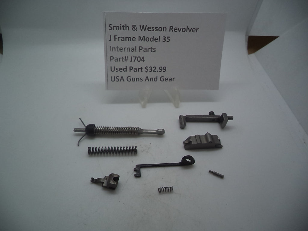 J704 Smith & Wesson Used J Frame Model 35 Internal Parts  Used Parts