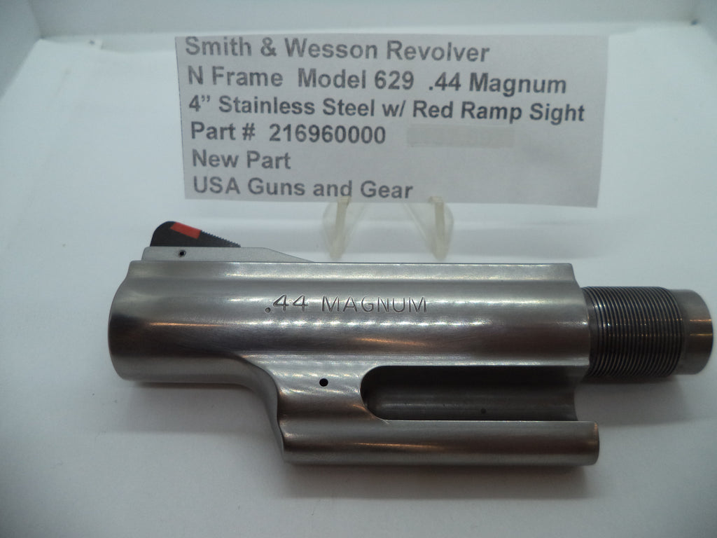 Smith & Wesson N Frame Model 629 .44 Magnum Barrel - 4 Inch | Part #216960000