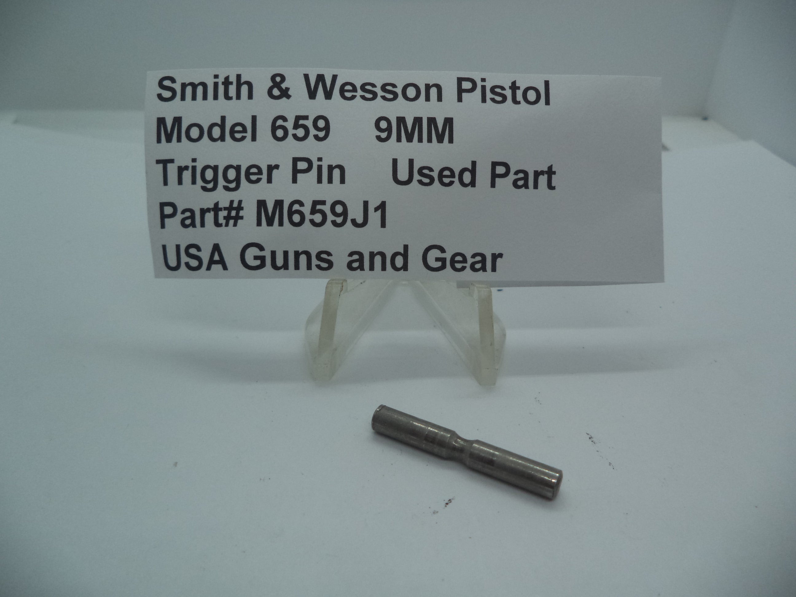 M659J1 Smith & Wesson Gun Part Model 659 Trigger Pin 9MM Used