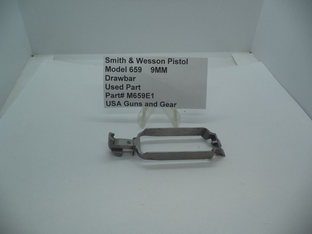 M659E1 Smith & Wesson Gun Part Model 659 Drawbar 9MM Used