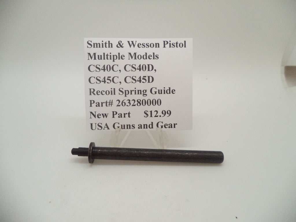 263280000 S&W Model CS40C, CS40D, CS45C, CS45D Recoil Spring Guide