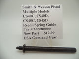 263280000 Smith & Wesson Pistol Multiple Model Recoil Spring Guide New Part