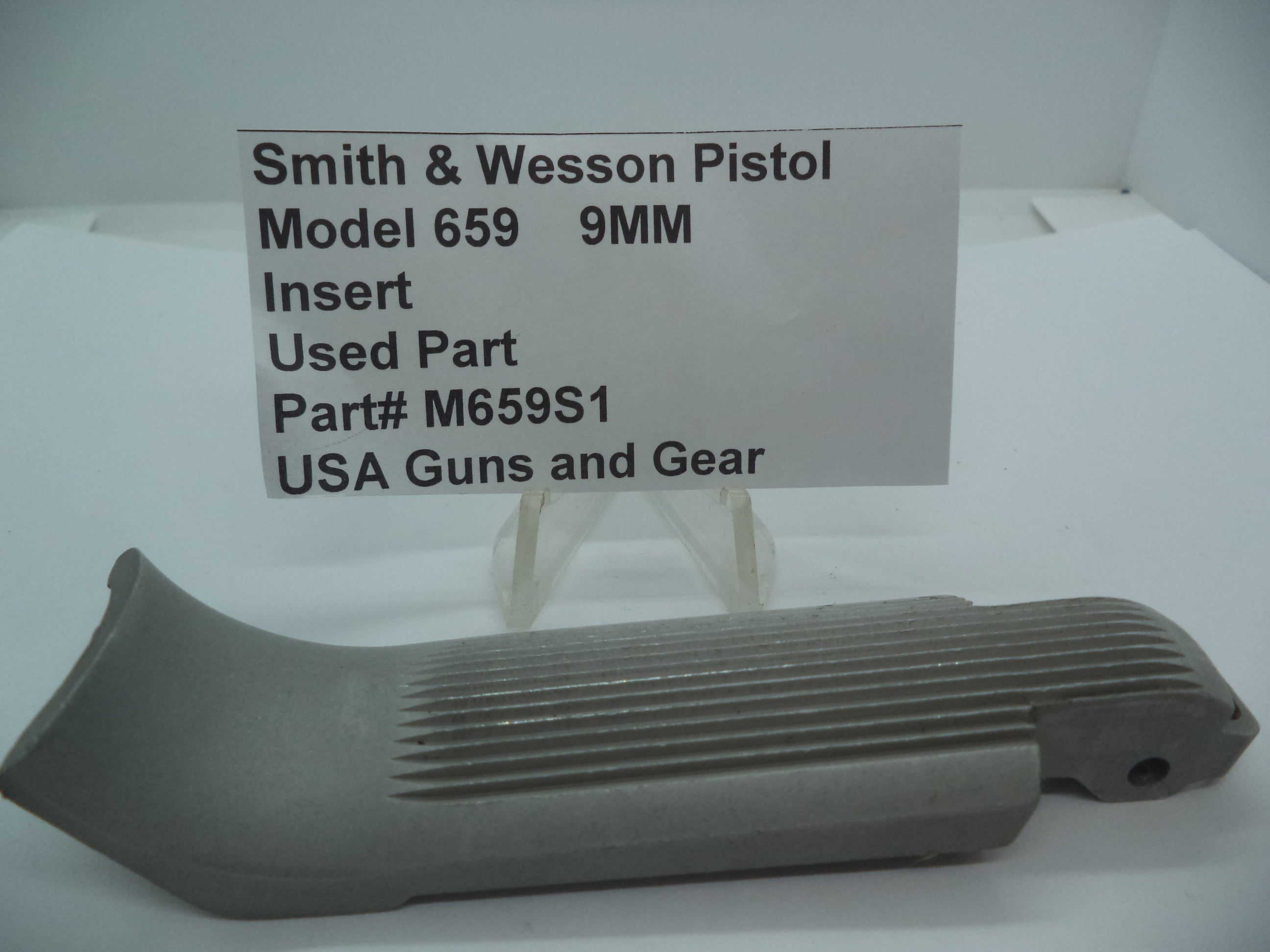 M659S1 Smith & Wesson Gun Part Model 659 Insert 9MM Used
