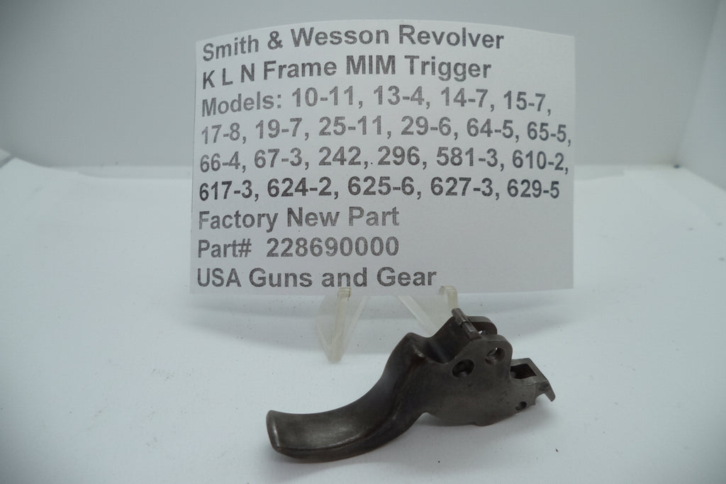 Smith & Wesson Revolver K L N Frame MIM Trigger 228690000