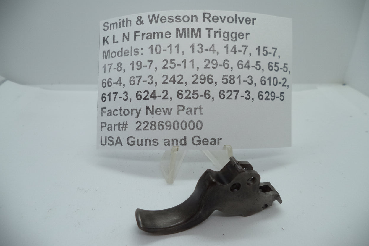 Smith & Wesson Revolver K L N Frame MIM Trigger 228690000