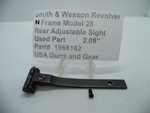 1966162 Smith & Wesson N Frame Model 28 Adjustable Rear Sight 2.09" Used