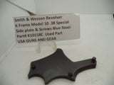 K10158C Smith & Wesson K Frame Model 10 Side Plate w/Screws  .38 Special