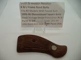 KL22 S&W K & L Frame Round Butt Vintage Wood Pistol Grip Right Side Used Part