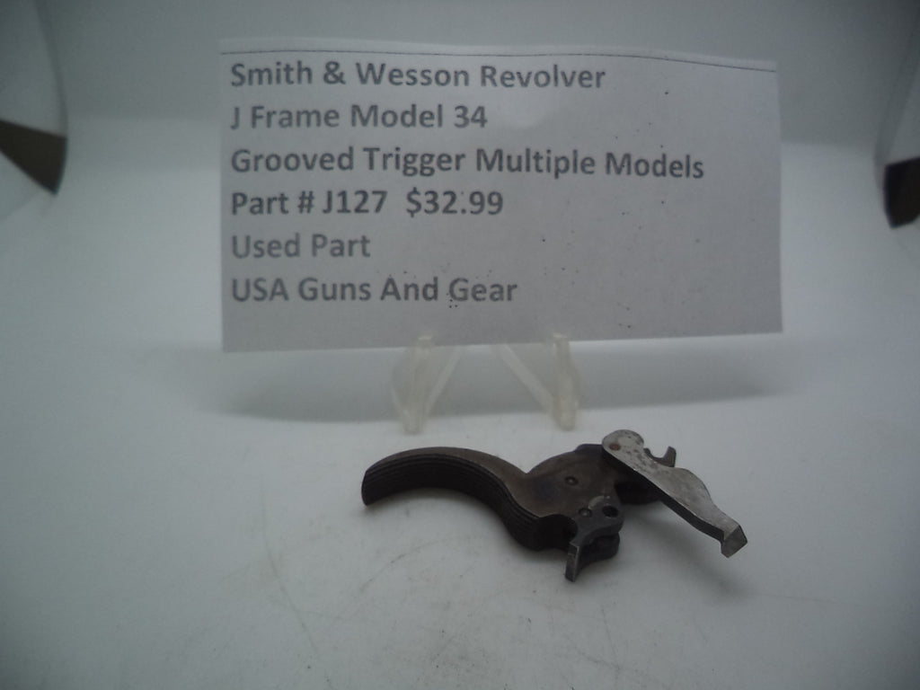 J127 J Frame Model 34 Grooved Trigger