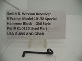 K10120 Smith & Wesson Revolver K Frame Model 10 Hammer Block  .38 Special