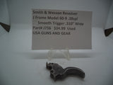 J756 J Frame Model 60-9 .38 Spl. Smooth Trigger .310" wide