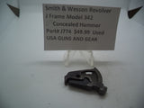 J774  J Frame Model 342  Concealed Hammer
