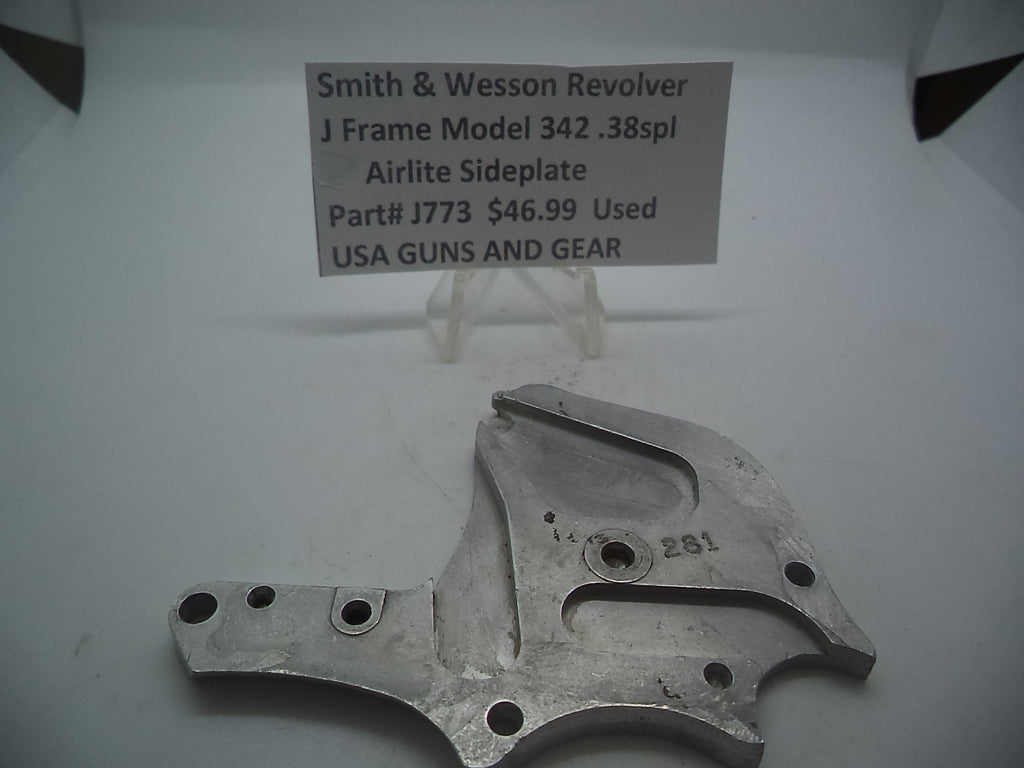 J773 Frame Model 342  Airlite Sideplate
