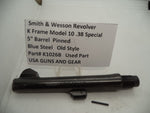 K1026B Smith & Wesson Revolver K Frame Model 10 .38 Special 5" Pinned Barrel Blue