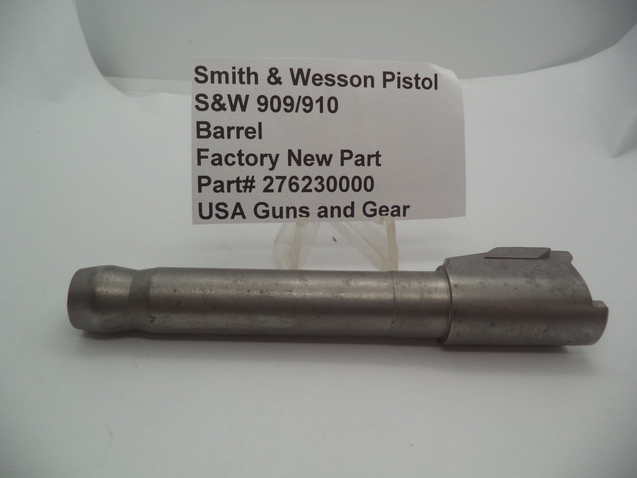 S&W Barrel 276230000 - Model 909, 910 - 4 Inch 9mm Factory New