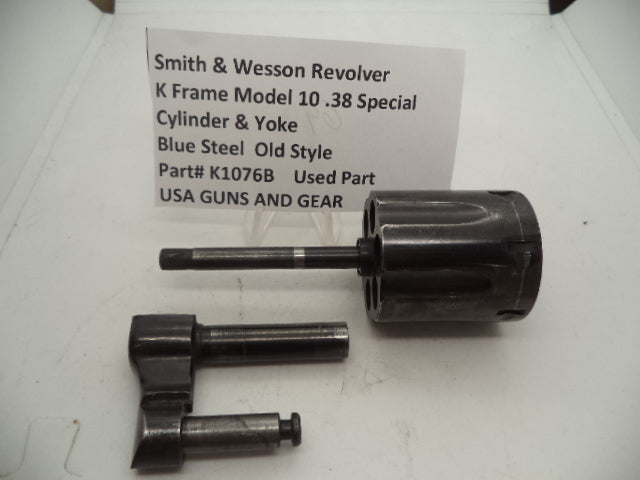 K1076B Smith & Wesson K Frame Model 10 Cylinder & Yoke  .38 Special