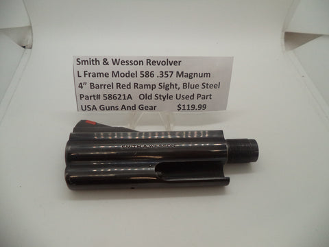58621A Smith & Wesson L Frame Model 586 4" Barrel .357 mag Used Part
