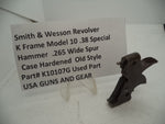 K10107G Smith & Wesson  K Frame Model 10 Hammer .265" Wide .38 Special