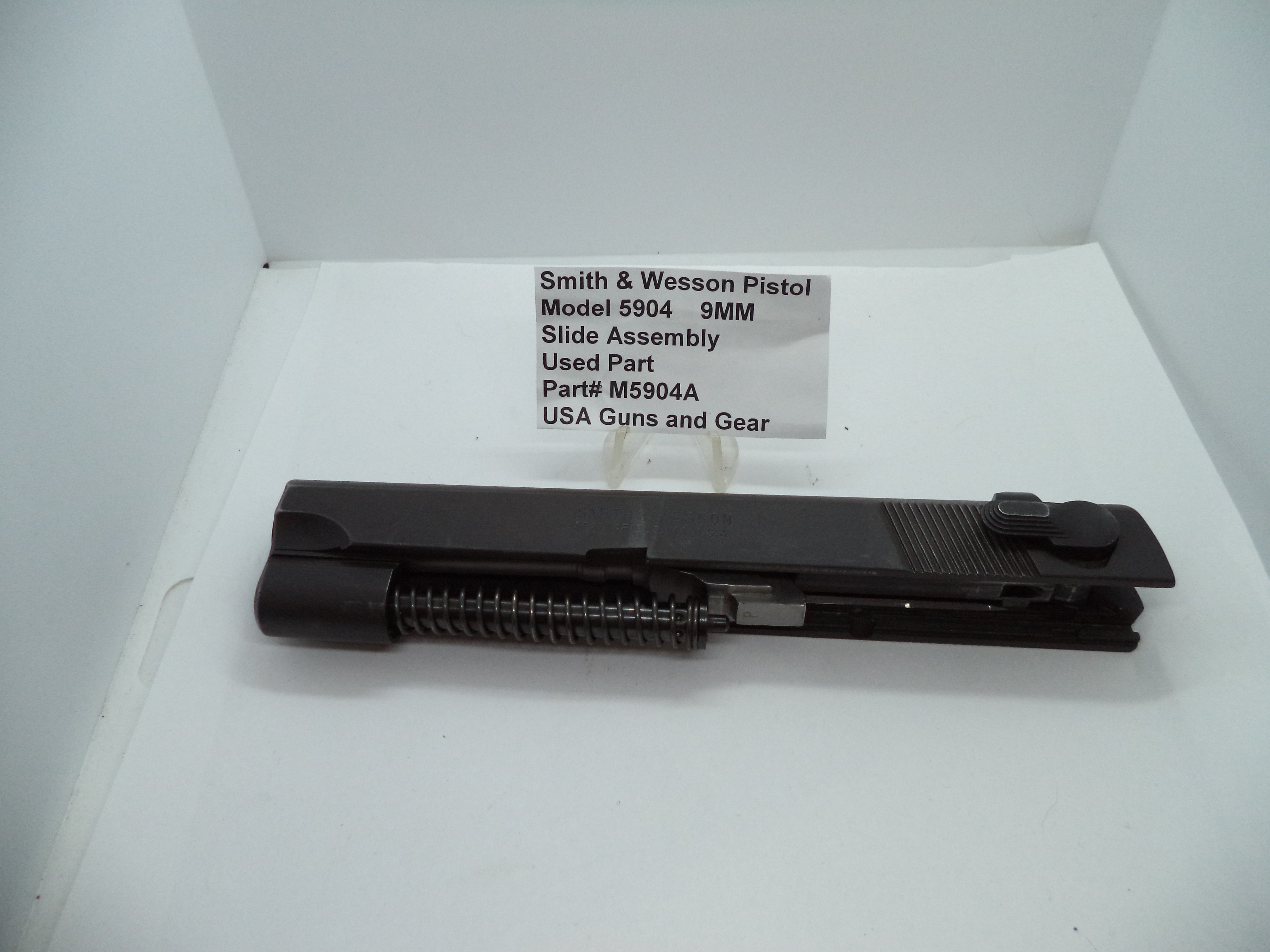 M5904A S&W Model 5904 Slide Assembly - 9mm Blue Steel Used