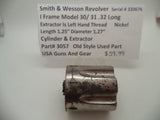 3057 Smith & Wesson I Frame Pre Model 30 & 31 Cylinder Nickel Used .32 Long