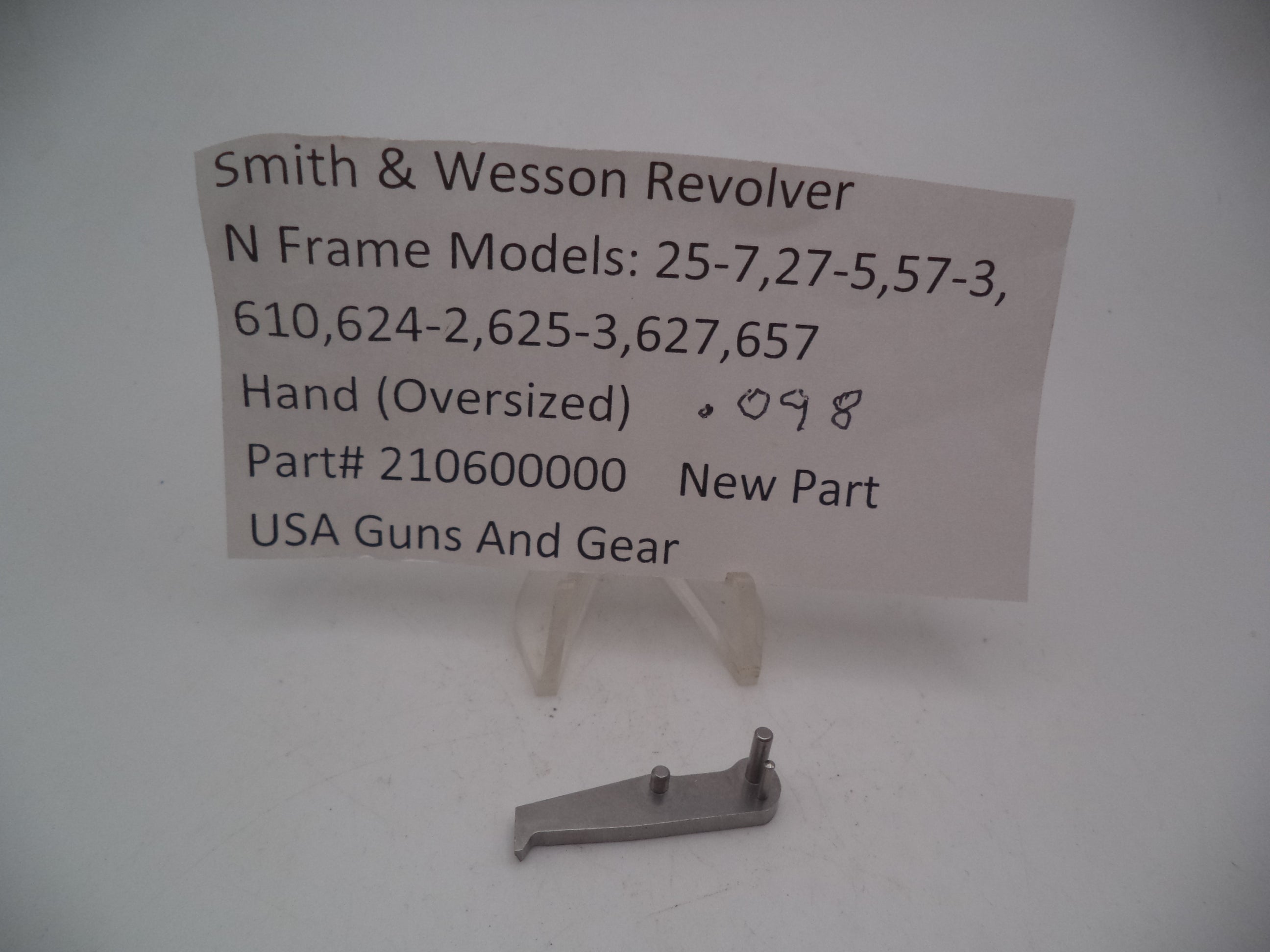 S&W N Frame Oversized Hand Models 25-7 to 657 - 210600000