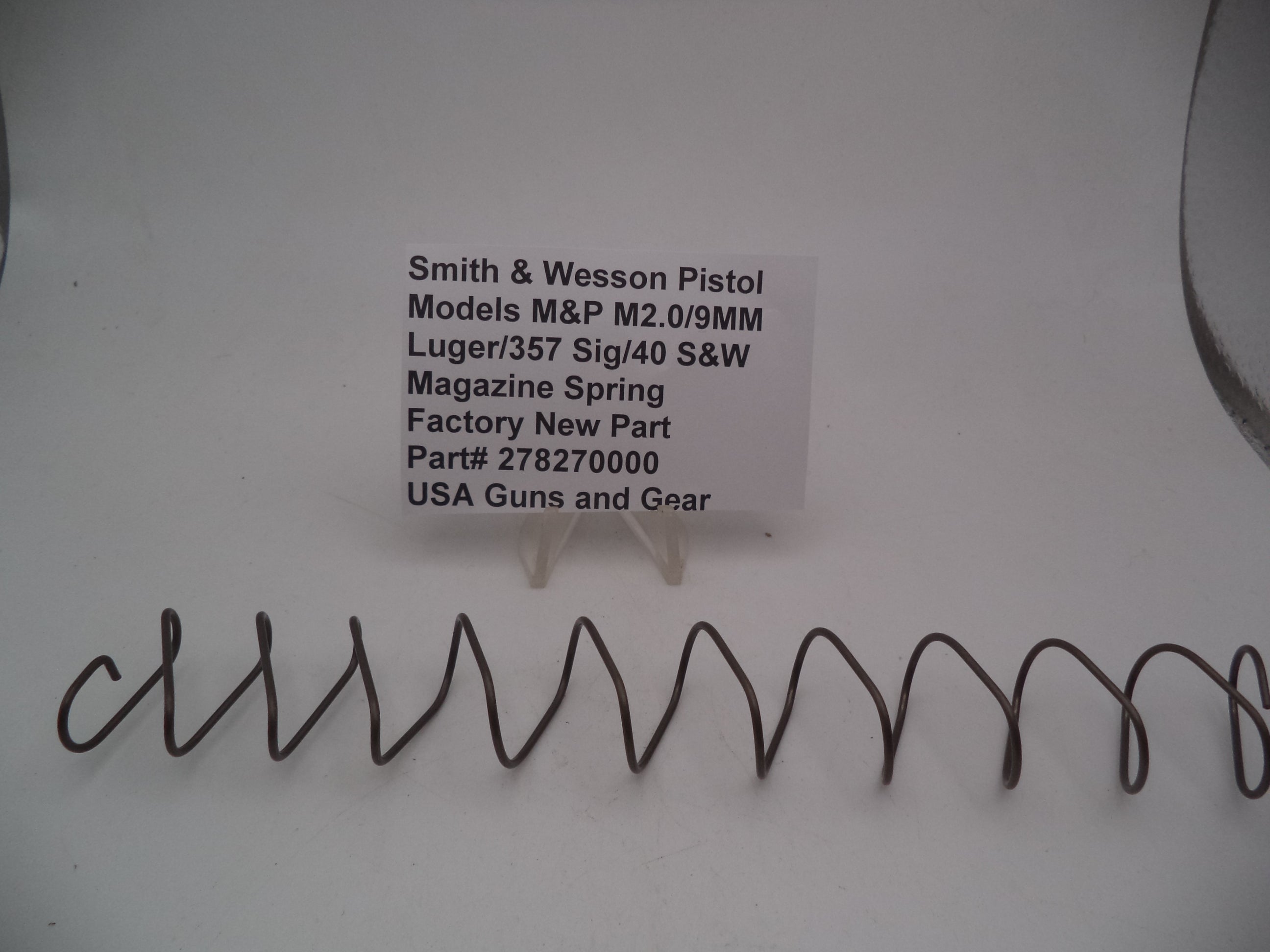 Smith & Wesson M&P Magazine Spring 9mm/40/357 278270000
