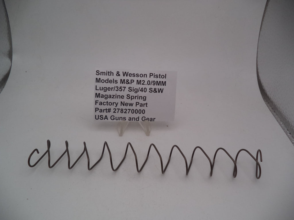 Smith & Wesson M&P Magazine Spring 9mm/40/357 278270000