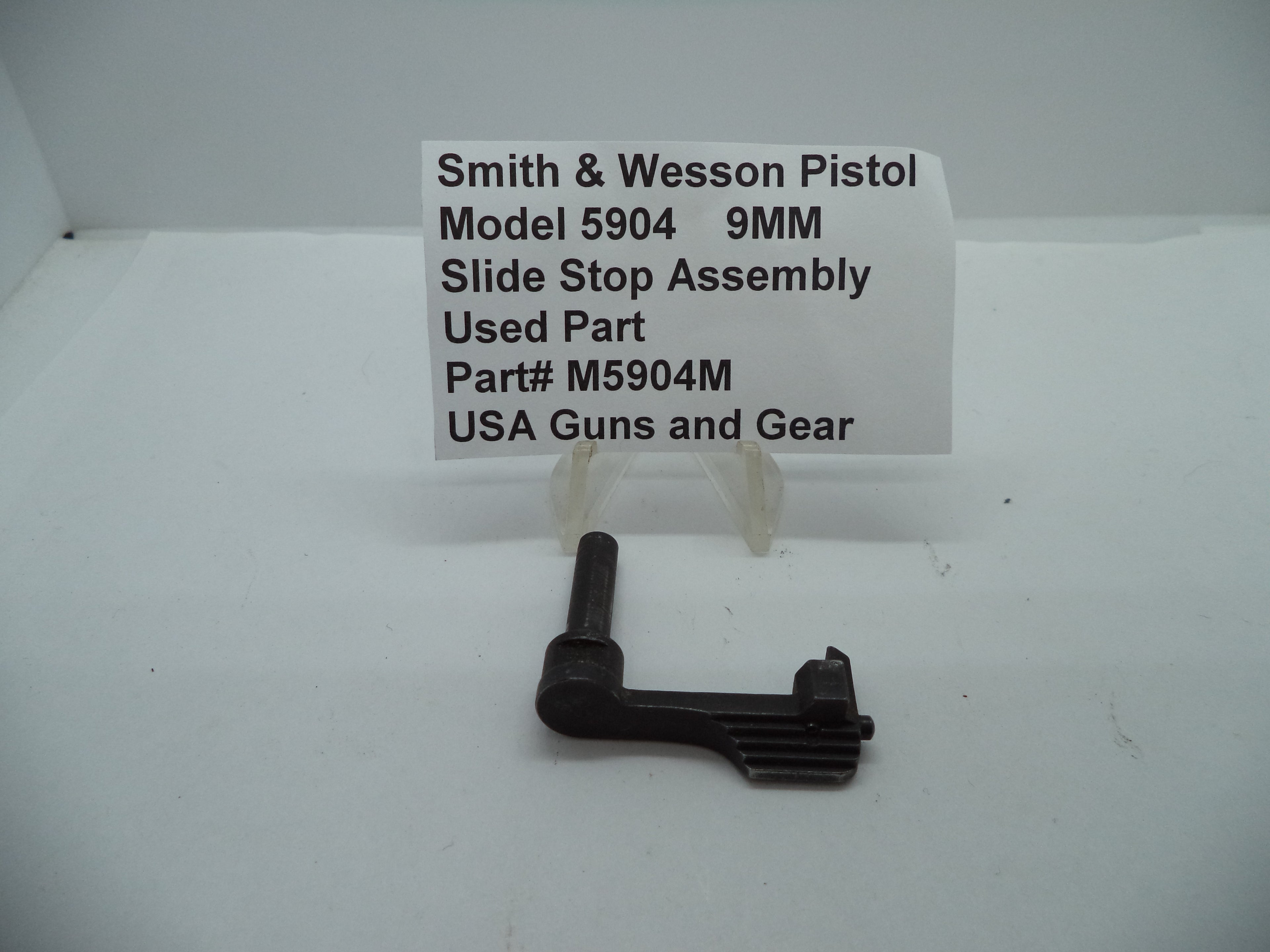 M5904M S&W Model 5904 Slide Stop Assembly - 9mm Used Part