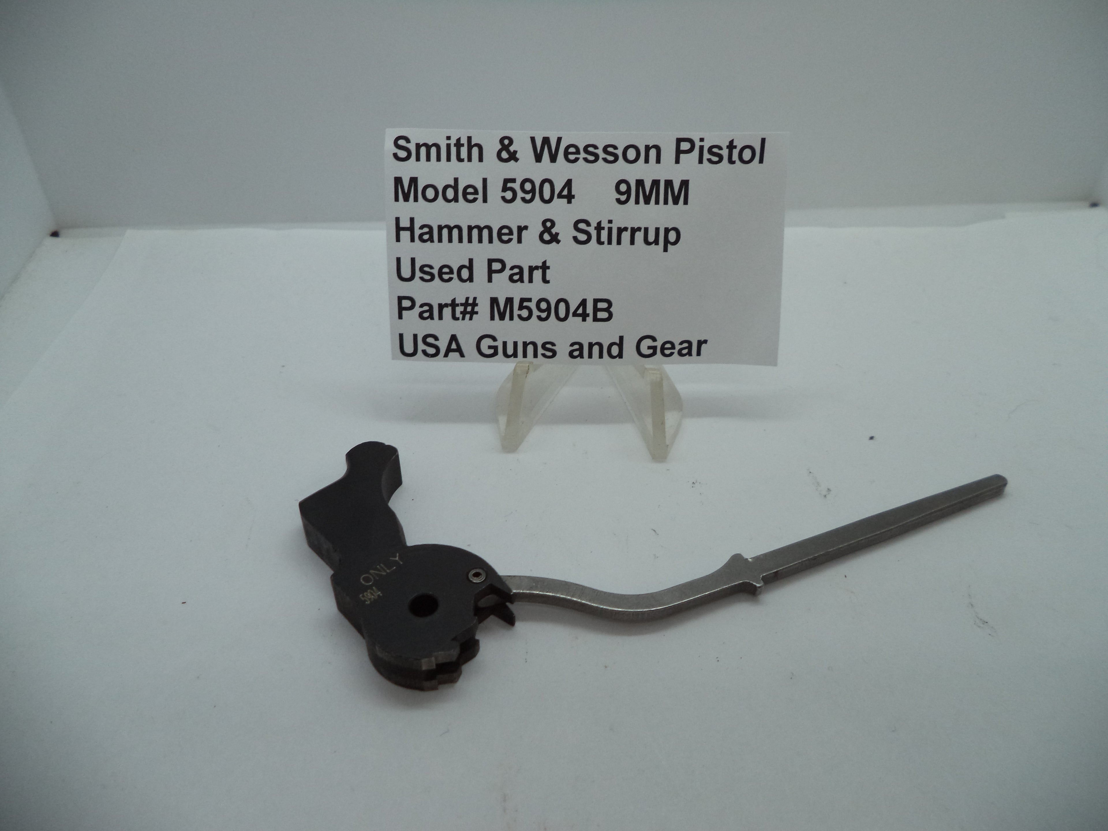 M5904B S&W Model 5904 Hammer & Insert - 9mm Used Part