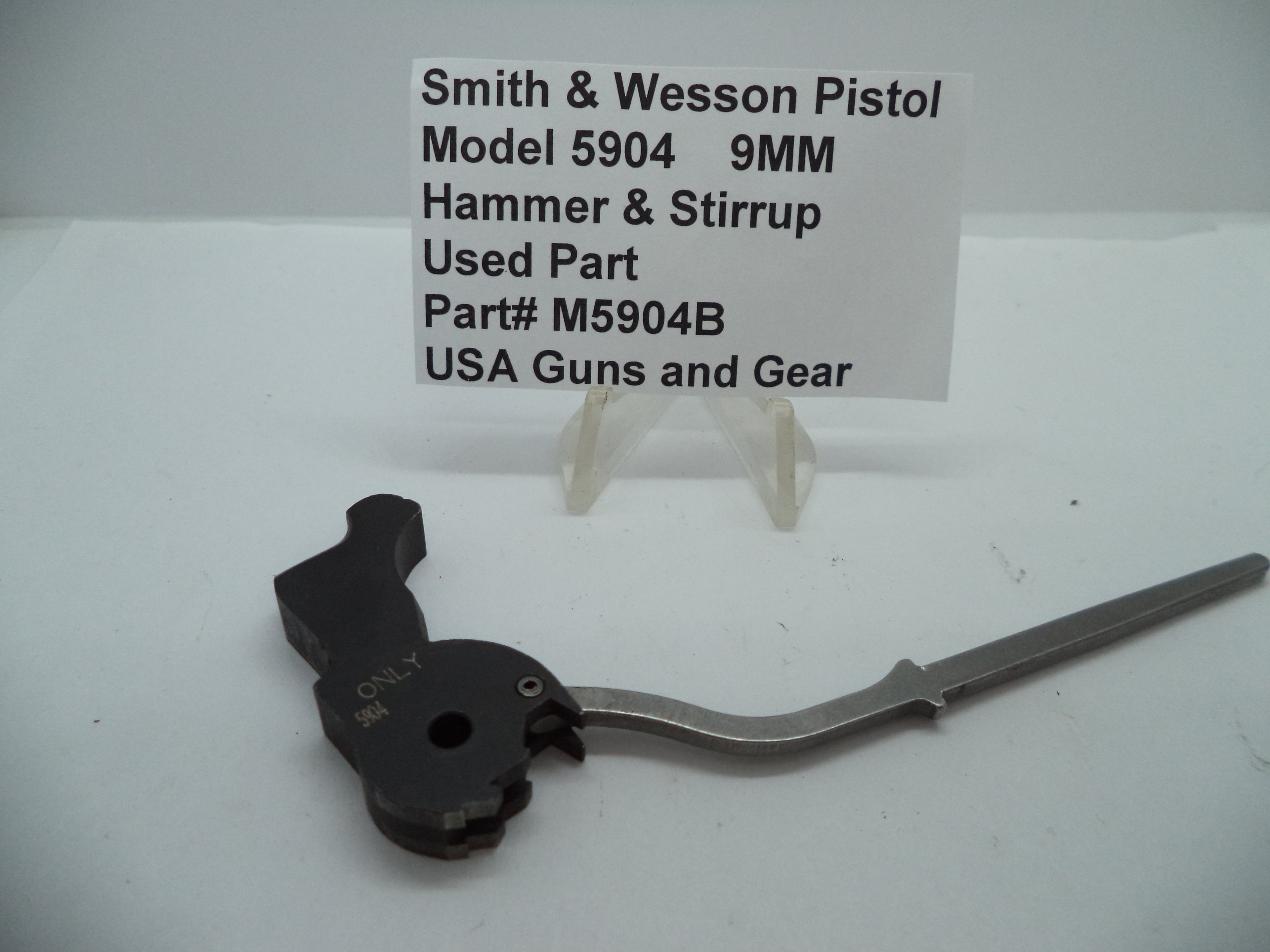 M5904B S&W Model 5904 Hammer & Insert - 9mm Used Part