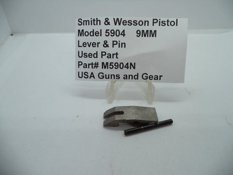 M5904N Smith & Wesson Model 5904 9MM Lever & Pin Used Part