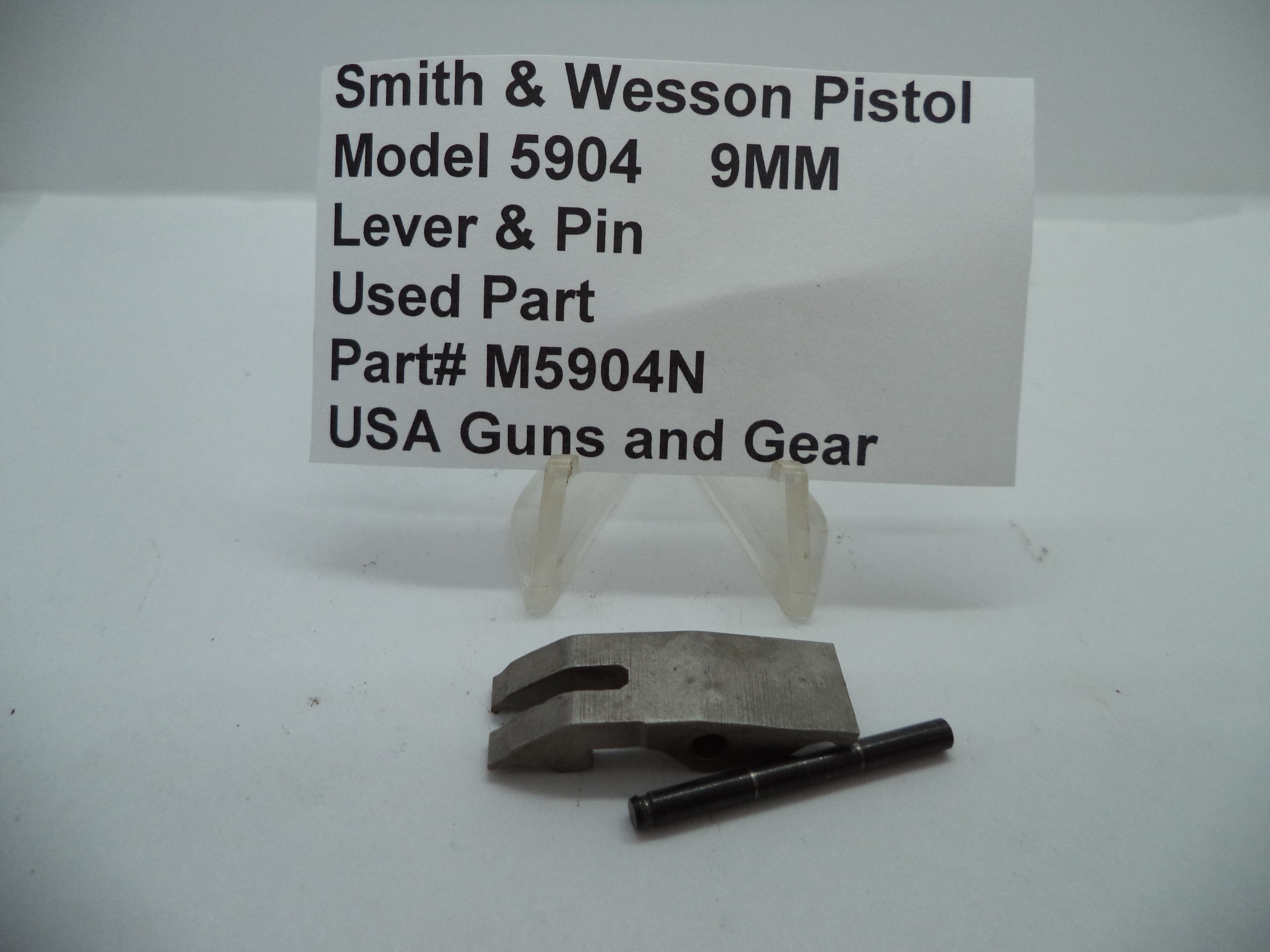 M5904N S&W Model 5904 Lever & Pin - 9mm Used Part