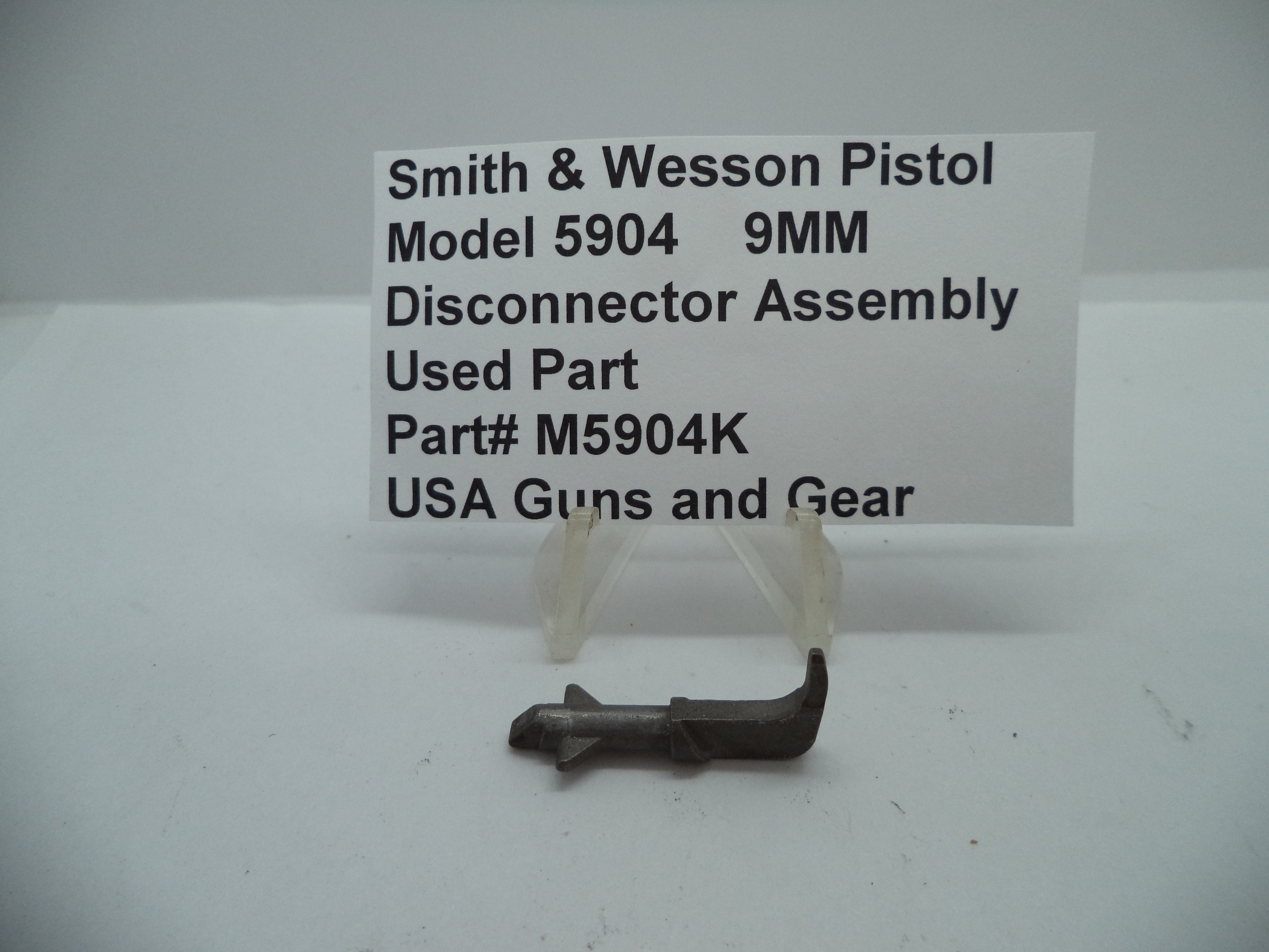 M5904K S&W Model 5904 Disconnector Assembly - 9mm Used Part