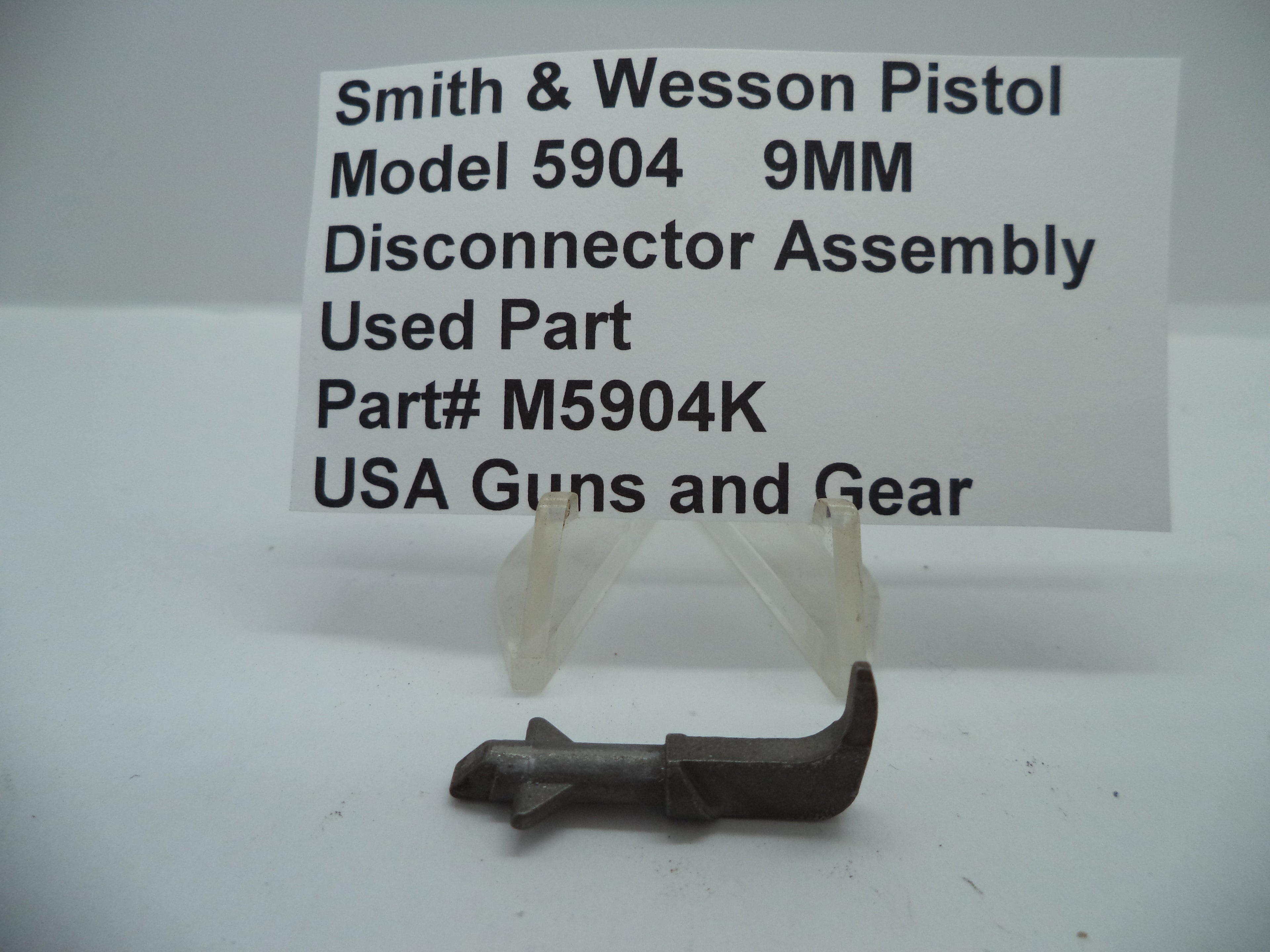M5904K S&W Model 5904 Disconnector Assembly - 9mm Used Part