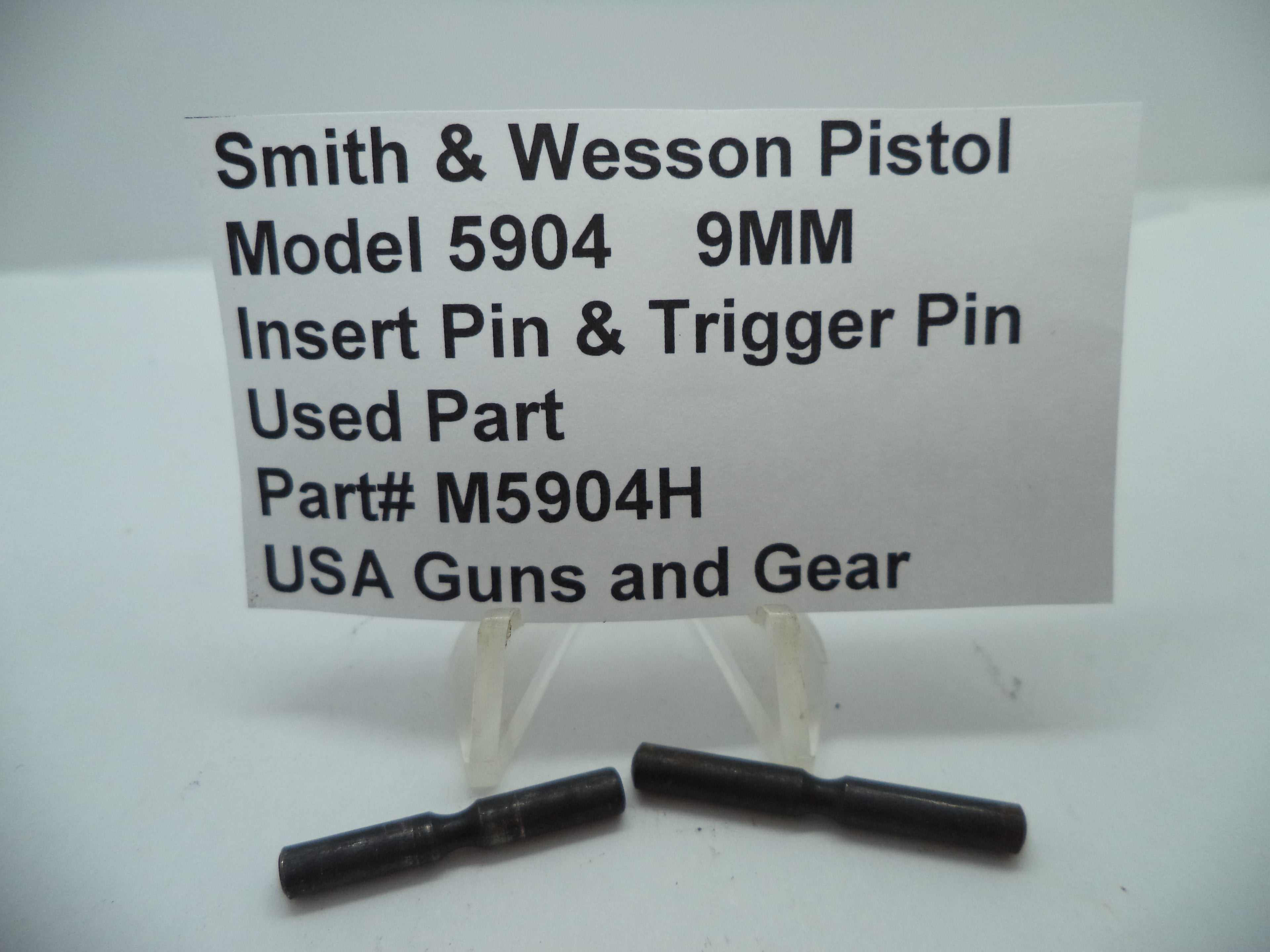 M5904H S&W Model 5904 Insert Pin & Trigger Pin - 9mm Used Part