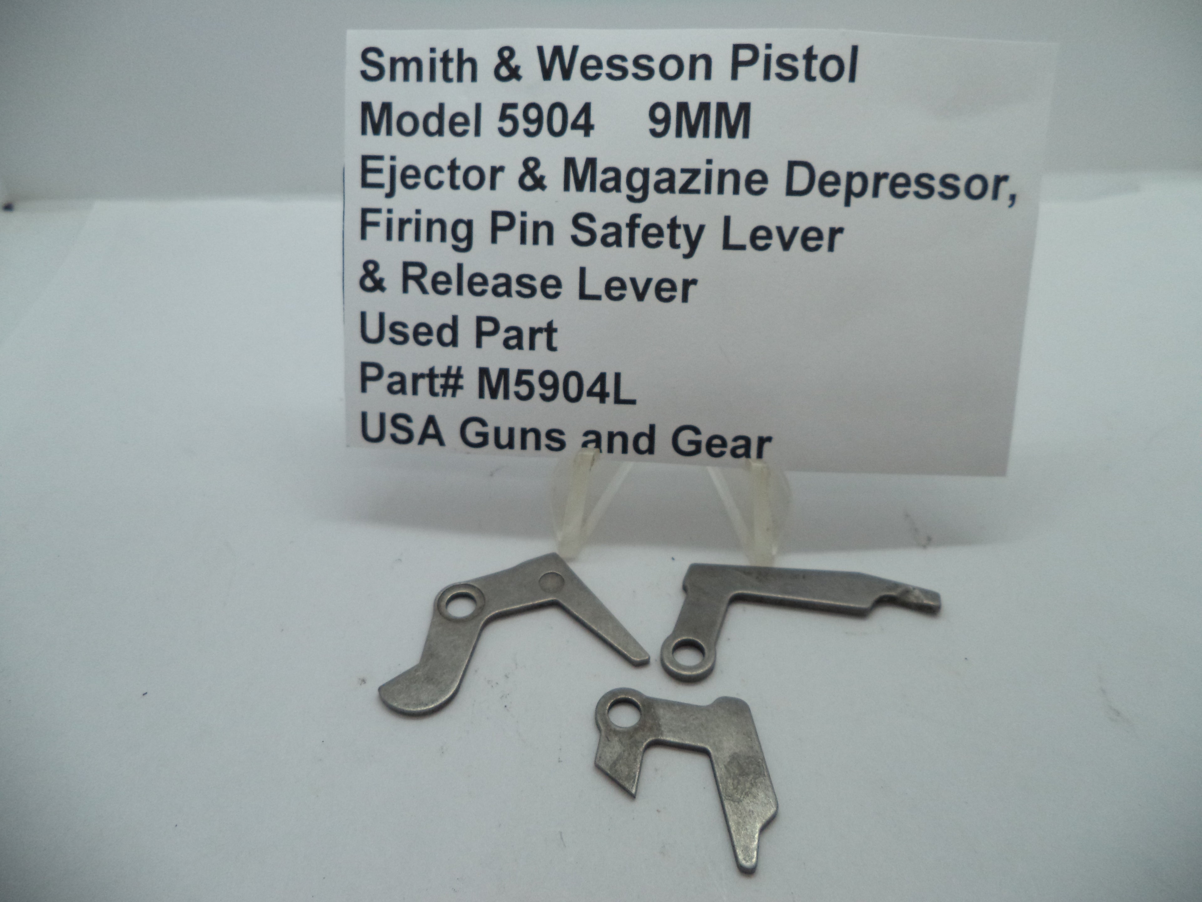 M5904L S&W Model 5904 Ejector & Magazine Depressor - 9mm Used