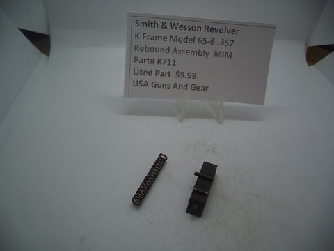 K711 Smith & Wesson Used K Frame Model 65-6 .357 MIM Rebound Assembly