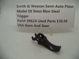 5962A Smith & Wesson Model 59 9MM Trigger Used Blue Steel 9MM