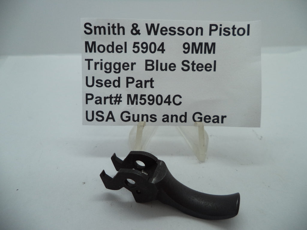 M5904C S&W Model 5904 Trigger - 9mm Blue Steel Used Part