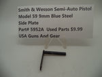 5952A Smith & Wesson Model 59 9MM Side Plate Used Blue Steel 9MM
