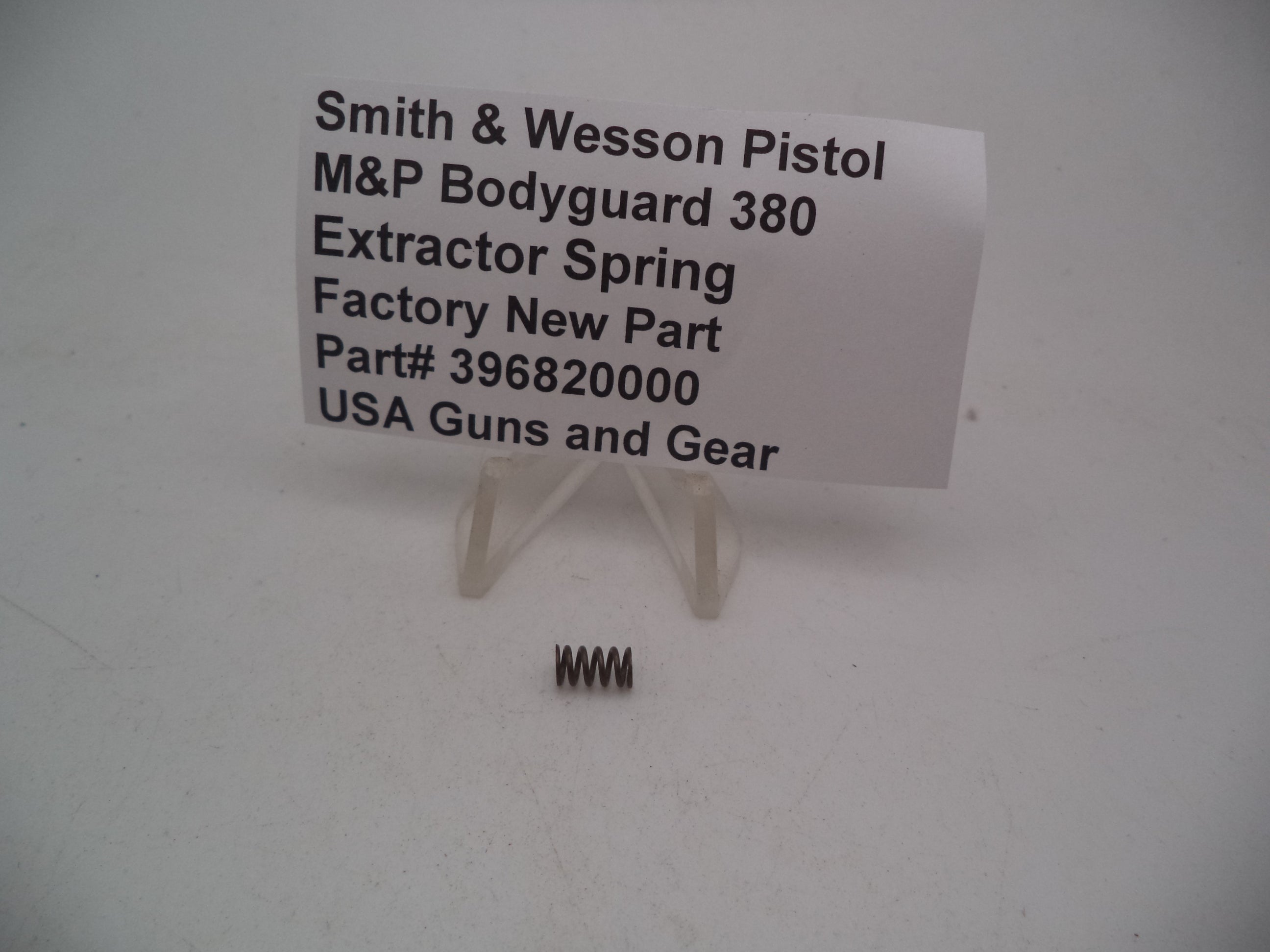 Smith & Wesson M&P Bodyguard 380 Extractor Spring .380 ACP - Factory New OEM - 396820000
